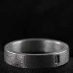 matte silver band ring ___perfect for the modern bohemians who likes to don stack of rings daily. simplicity and elegance in form and material. it's a classic value to rely on. wear just one or combine multiple pieces and create your own ring artwork on your hands.