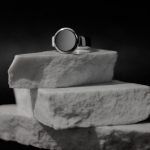 classic men's signet ring, mixed with modern creativity and pure minimalism.