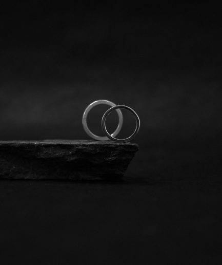 silver band ring ___perfect for the modern bohemians who likes to don stack of rings daily. simplicity and elegance in form and material. it's a classic value to rely on. wear just one or combine multiple pieces and create your own ring artwork on your hands.