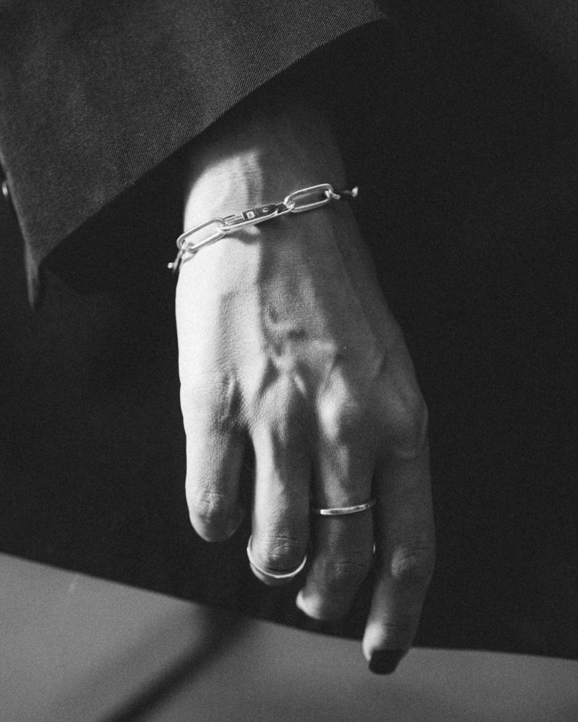 The BRACELET No.3 - a statement chain bracelet - RO STUDIO